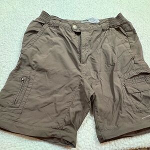 Columbia Women’s Tan Cargo Shorts | OMNI DRY